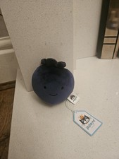 Jellycat Fabulous Blueberry Brand New with Tags Soft Toy