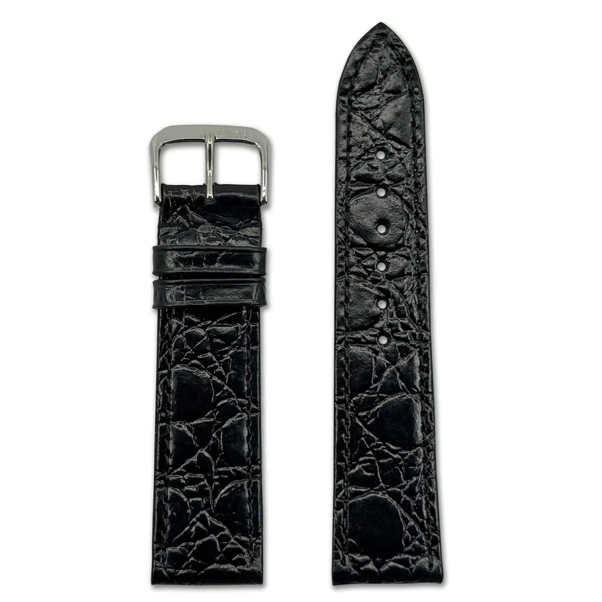 Crocodile Watch Band 18mm for sale | eBay