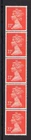 22p MACHIN UNMOUNTED MINT COIL STRIP OF 5