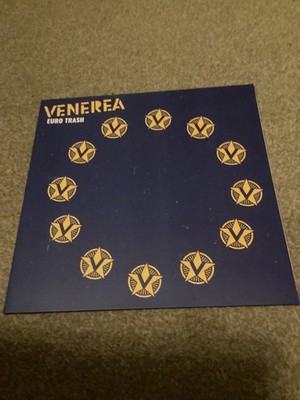 VENEREA Euro Trash Yellow vinyl lp Ltd to 200 nm condition