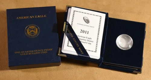 2011 American Gold Eagle 1/4 oz — photo from the most recent tracked eBay sale