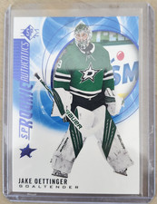 2020-21 Upper Deck SP Rookie Authentics Blue #136 Jake Oettinger RC