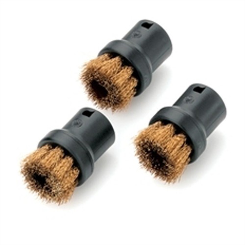 Karcher Brass Bristle Brushes Nozzles for Karcher Steam Cleaners