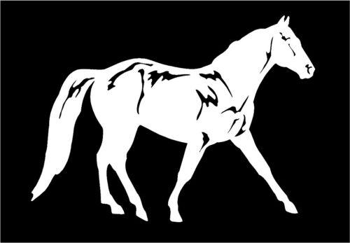 Trotter Horse Decal Equestrian car truck vinyl window trailer sticker  - Picture 1 of 1