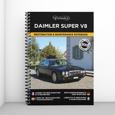Daimler Super V8: Restoration Notebook - FREE SHIPPING WITH HERMES!