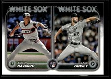 2024 Topps Update Rookie Combos Lane Ramsey  / Edgar Navarro #US128