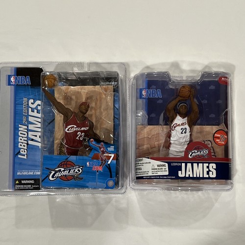 Lot Of 2 LeBron James McFarlane Figures Variant Series 13 & Series 7 New NIP - Picture 1 of 4