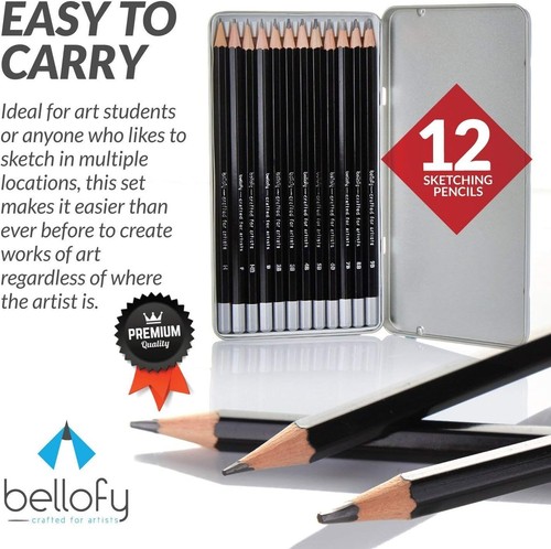 Drawing Pencils For Artists | Art Pencils For Drawing And Shading | 9B-H Sketchi - Picture 6 of 8