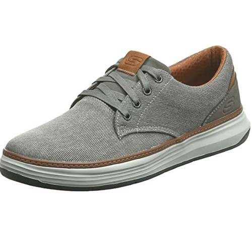 Moreno Canvas Oxford Memory Foam Shoes 