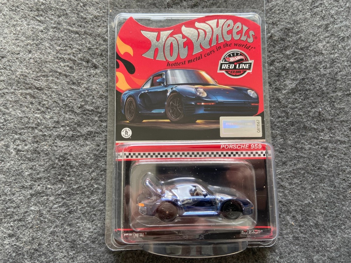 Porsche 959 Hot Wheels RLC Red Line Club | eBay