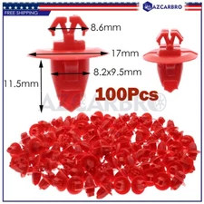 For Toyota Highlander Tacoma Mudguard Fender Flare Moulding Retainer Clips 100pc