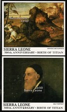 1988 500th Anniversary of Birth of Tizian Set of 2 MS SGMS1164 VF NHM Ex My Coln