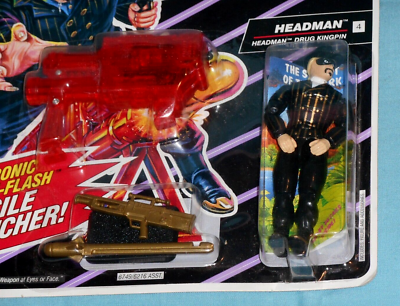 Gi Joe Evil Head Hunters Headman Drug Kingpin 3.75 Action Figure