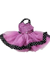 Weissman pink Dance Costume Performance Ballet Sequin Tutu Dress XSC