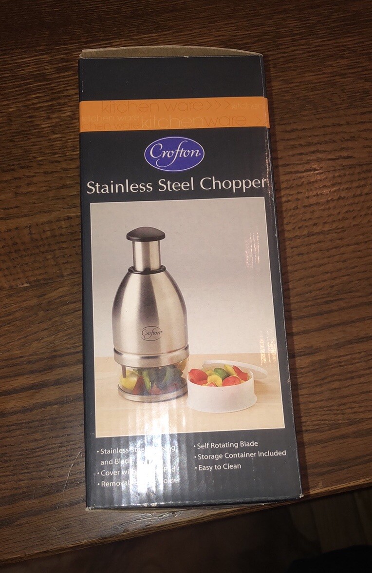crofton-stainless-steel-chopper-6548-ebay