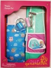 NEW OUR GENERATION 18 Inch DOLL "HAPPY CAMPER SET" TENT, SLEEPING BAG, LIGHT