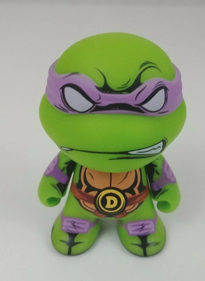 Figura Vinilo Kidrobot TMNT Serie 2 Teenage Mutant Ninja Turtles Donatello 3" Foto 2 de 4