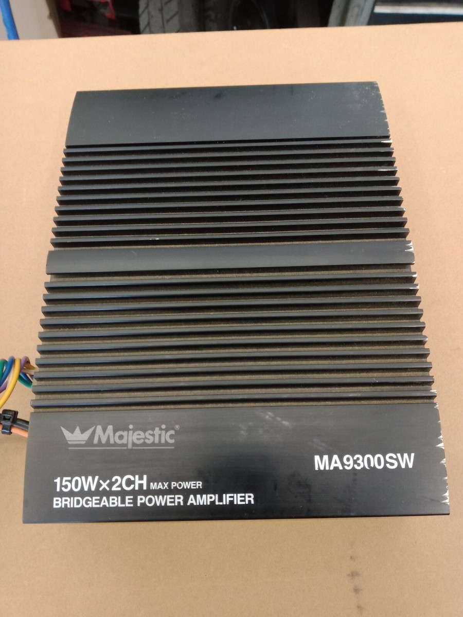 Oldschool Majestic Amplifier 300 Watts 150x2 | eBay