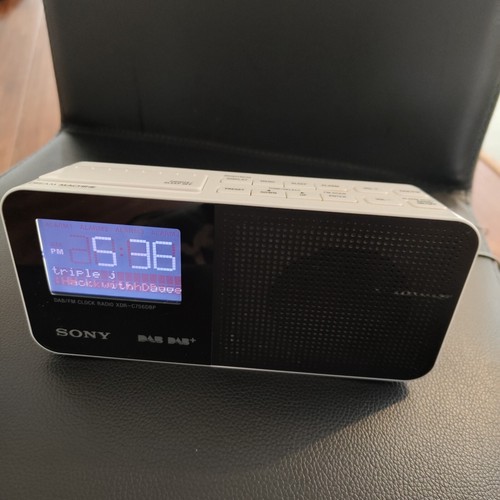 Sony XDRC706DBP DAB/DAB+/FM Clock Radio DREAM MACHINE Works Perfectly