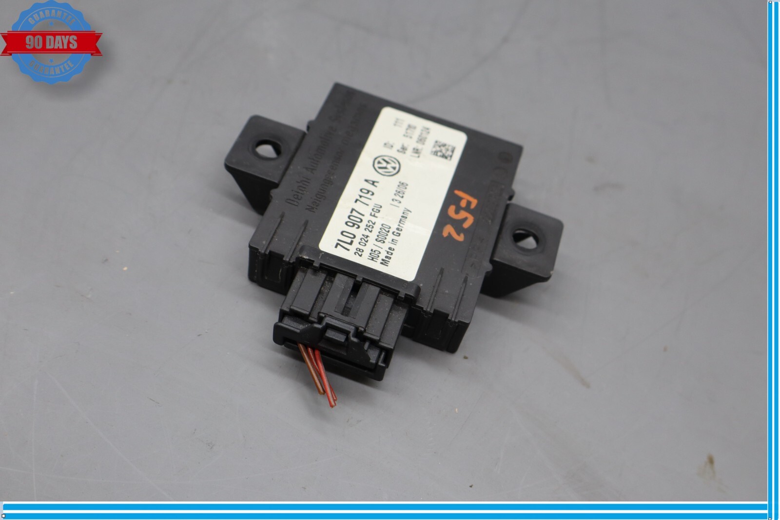 06-12 Bentley Continental GT GTC Anti-Theft Control Module 7L0907719A Oem