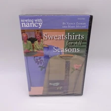 Sewing with Nancy: Sweatshirts for All Seasons (DVD, 2008) New Sealed