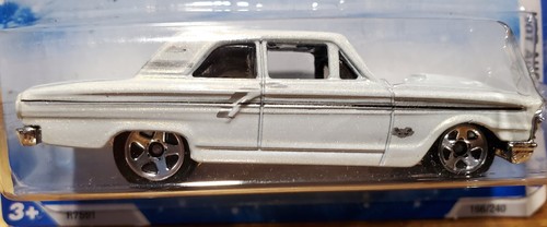 2010 Hot Wheels '63 FORD THUNDERBOLT #166 Snowflake Card Hot Auction- White - Bild 2 von 4