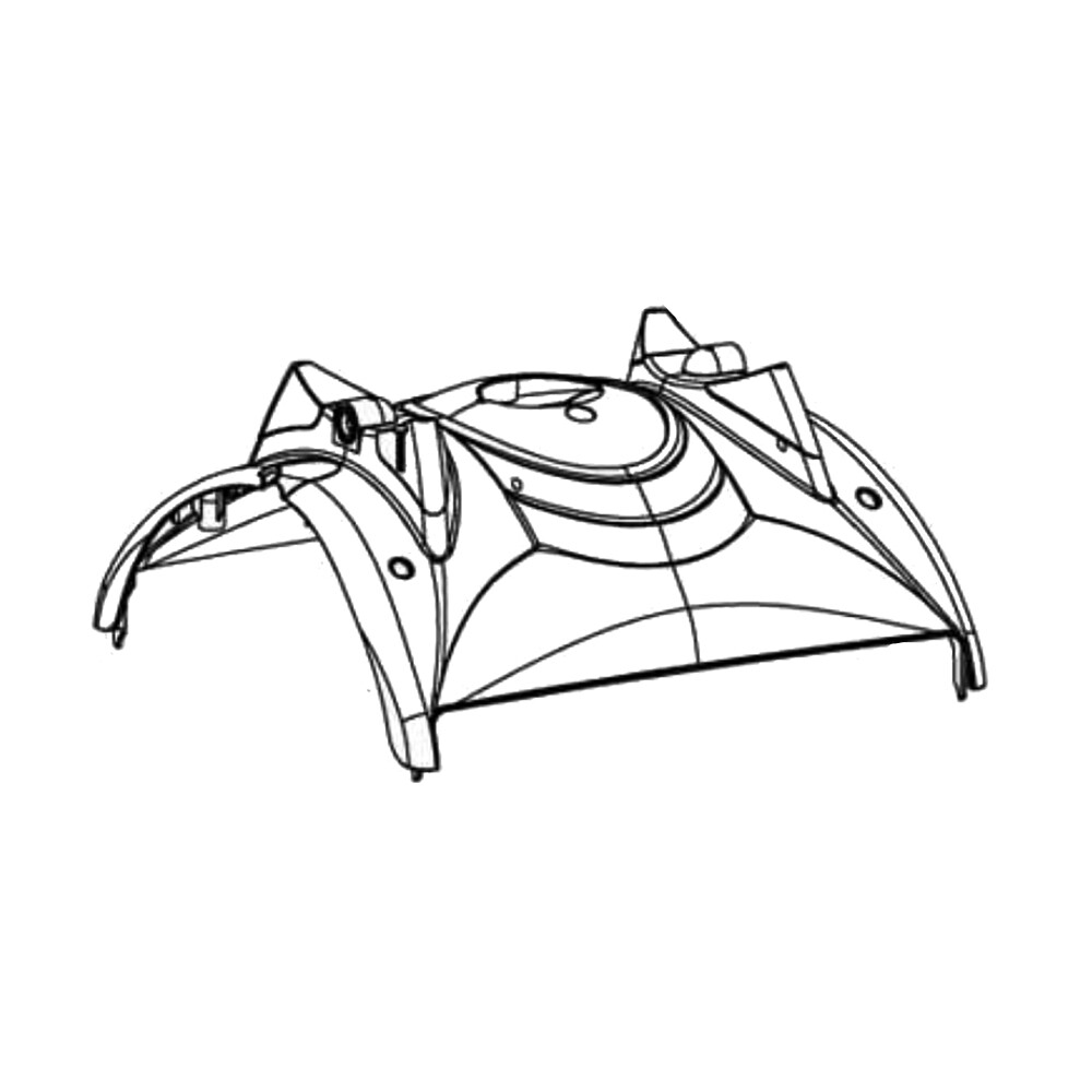 Maytronics 99952048-ASSY - Carcassa carenatura esterna per Dolphin Swash CL e TC