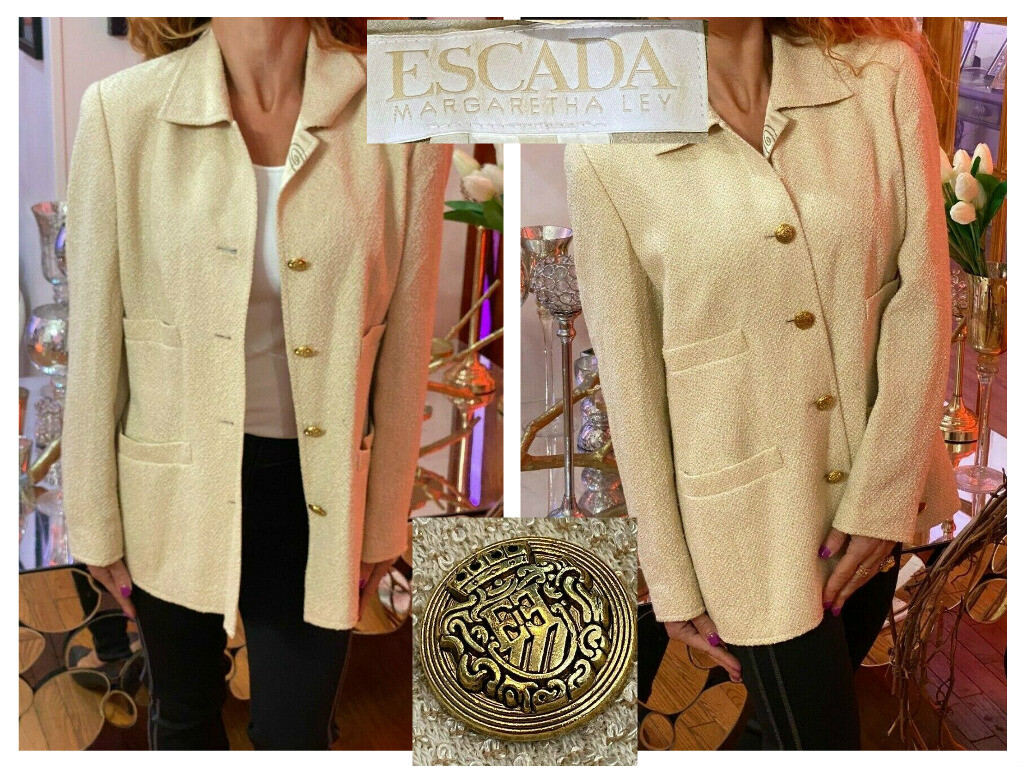 ジャケット・アウター JACKET ESCADA MARGARETHA PURE CASHMERE JACKET ESCADA MARGARETHA PURE CASHMERE