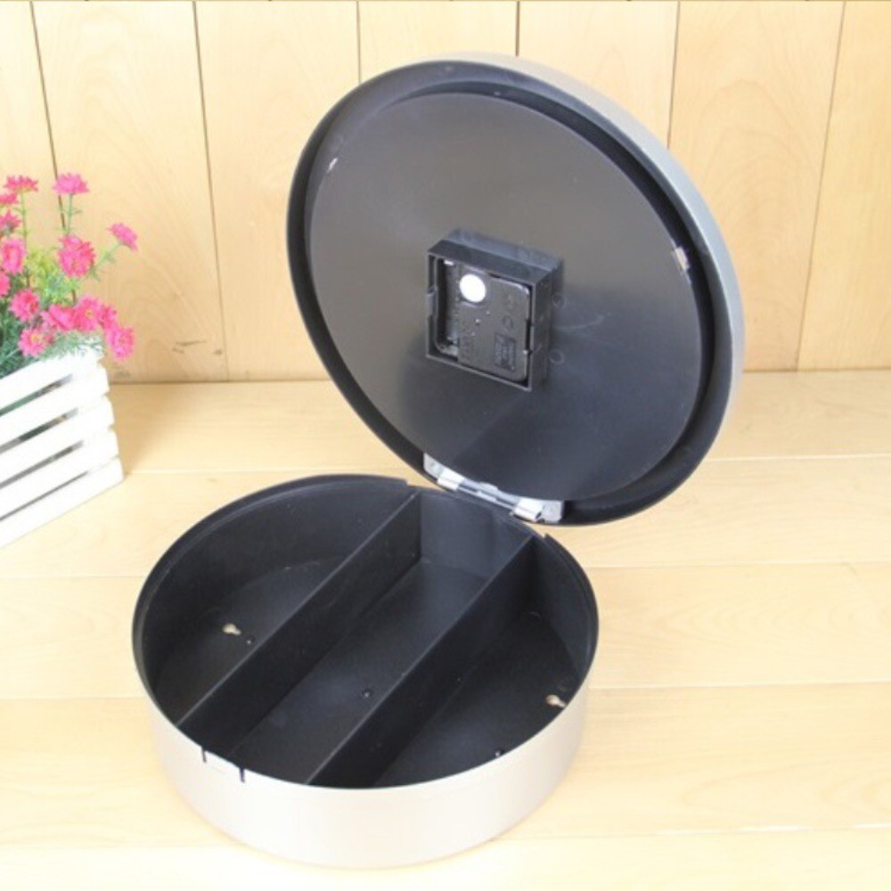 Jewellery Storage Clocks Secret Wall Clock Safe Box Storage Box Cash