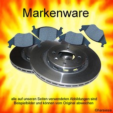 BREMSSCHEIBEN+BREMSBELÄGE BREMSKLÖTZE OPEL ASTRA F 1,6 16V+1,8 16V+ 2,0 auch GSI