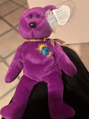 TY BEANIE BABY MILLENNIUM ''MILLENIUM'' ERROR *EXTREMELY RARE* WITH TAG ERRORS