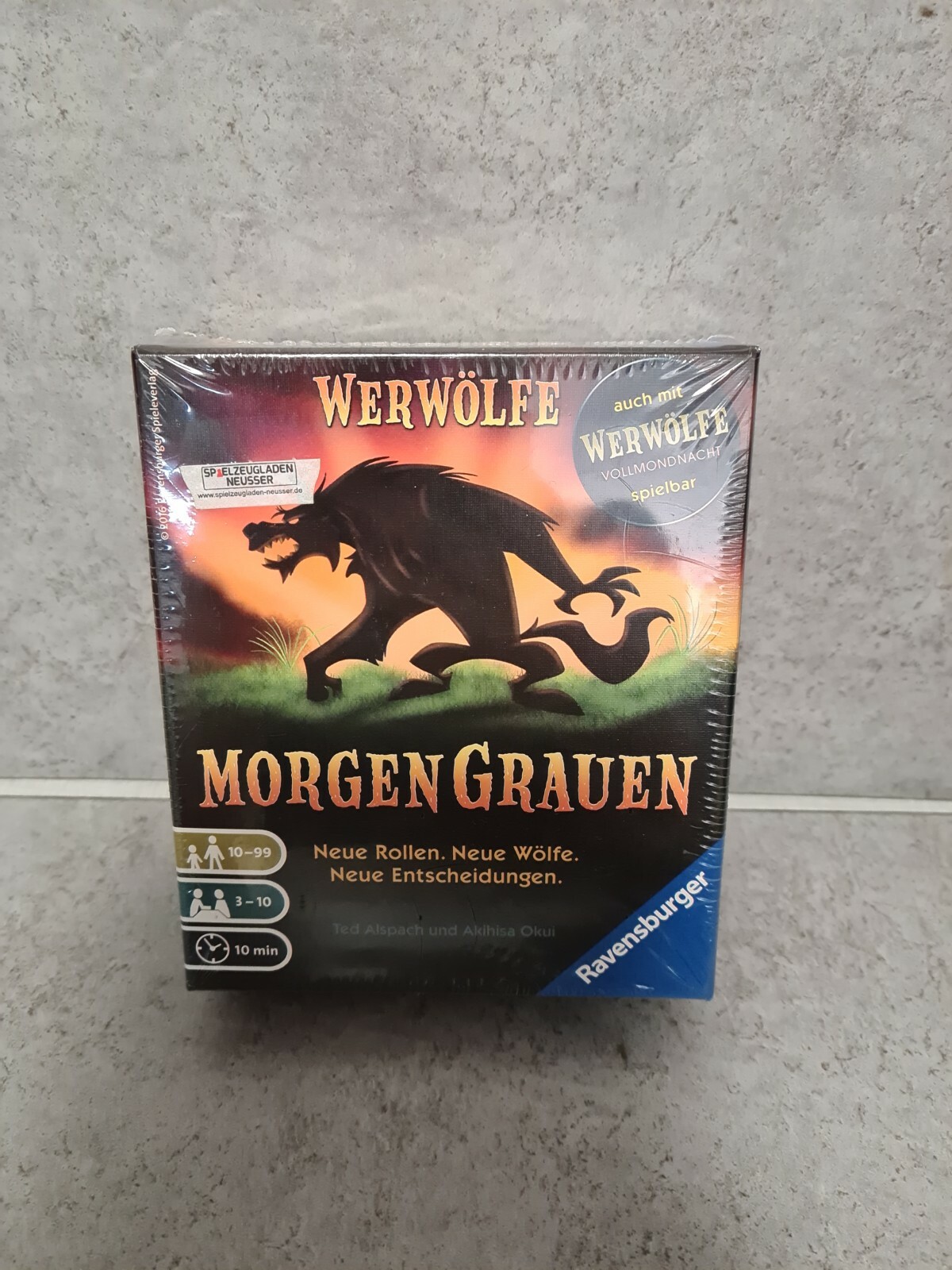 Werwölfe Morgengrauen, Kartenspiel, Ravensburger  267293 NEU und eingeschweißt