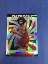 F168,180  2019-20 Panini Prizm Emergent Prizms Silver #1 Coby White