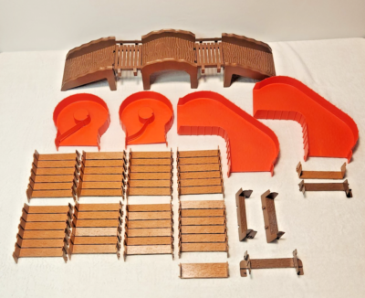 Vintage 1982 Schaper Stomper 4x4 Toy Wild Country Track Set Few