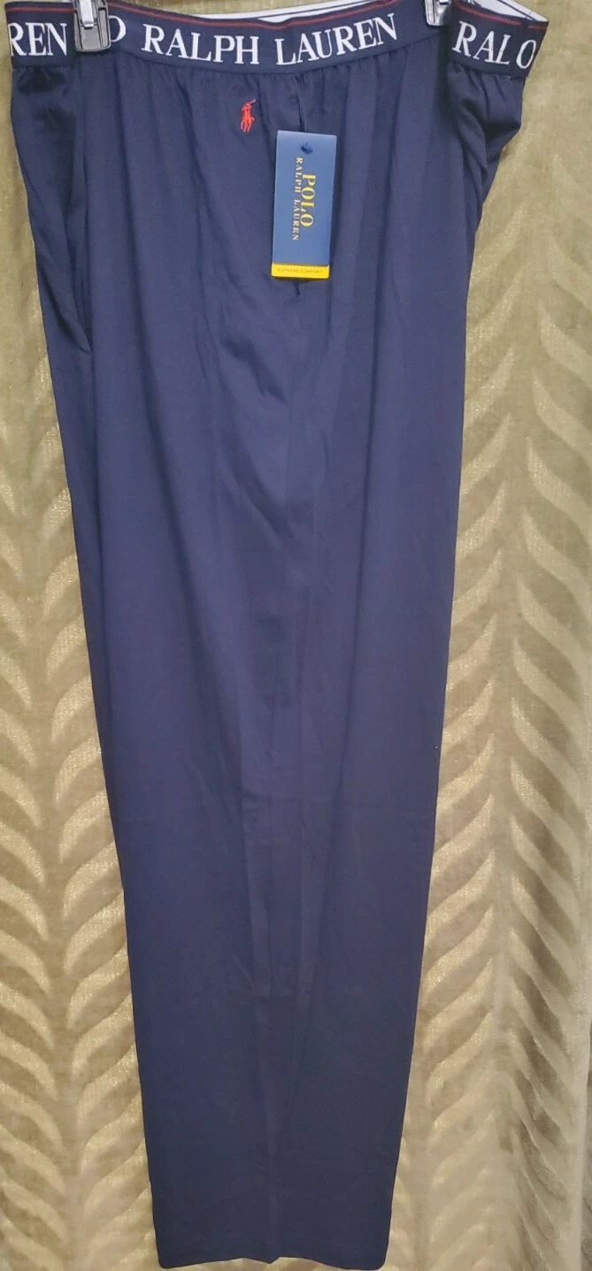 Polo Ralph Lauren Men's Big & Tall Supreme Comfort Knit PJ Pants 4XT