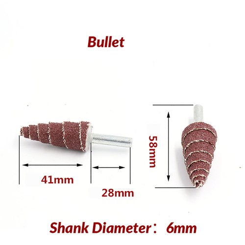15-80mm Sanding Flap Wheel Mop Sanding Abrasive Disc for Drill 6mm Shank 80 Grit - Picture 11 of 12
