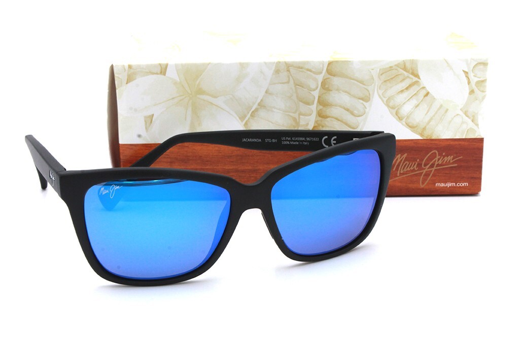 APEX Polarized PRO Replacement Lenses For Maui Jim Jacaranda Sunglasses (Deep Blue) – Made In USA, 1.5mm Thick