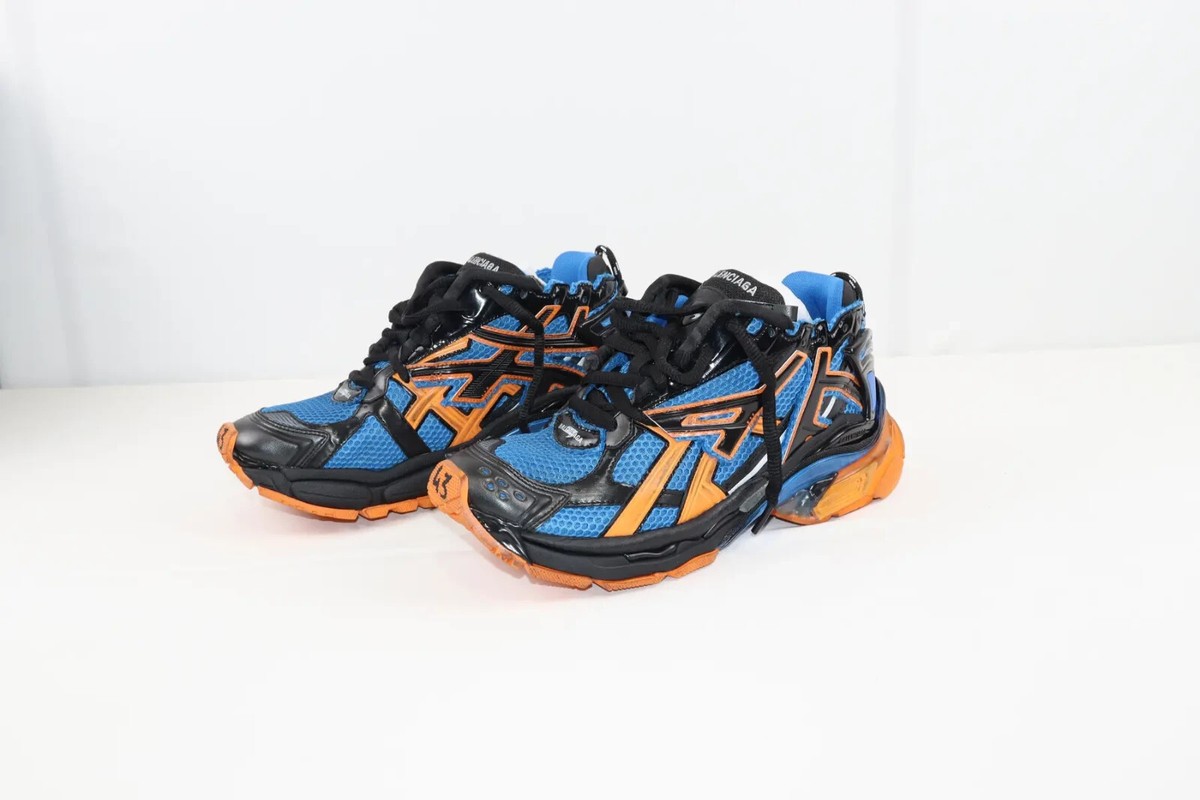 Balenciaga Q:2 / Caged Mesh Runners Knicks Color Way in