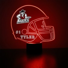 New Mexico State Aggies, College Football LED Sports Fan Lamp,Personalized Gift 