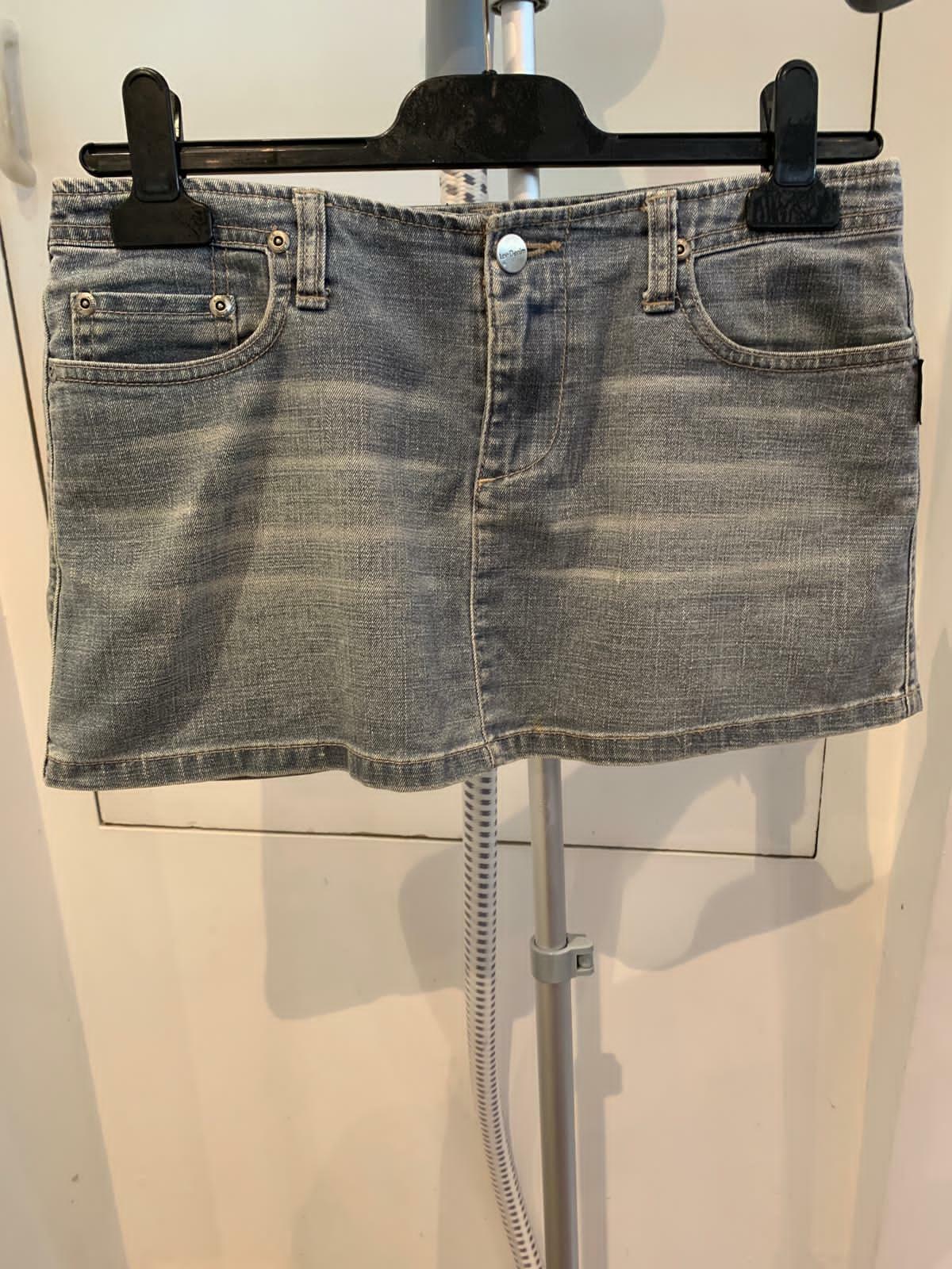 Lea Denim Mini Skirt