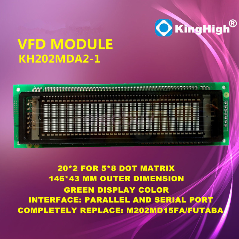 20X2 2002 DOT Matrix VFD LCD Module Display Screen Compatible with