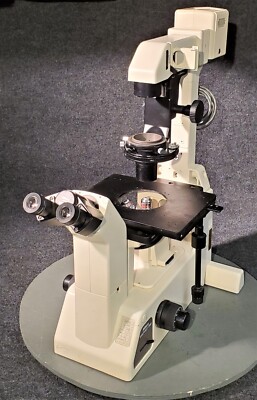 NIKON DIAPHOT 200 Inverted Phase Contrast Microscope w/ Condenser