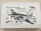 Planet Models 1/72 Blohm & Voss P. 204 German Project Wwii Resin Model Kit 026