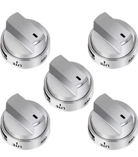Stove Knobs Burner Control Knobs Replacement Compatible with Gas Stove (5 Packs)