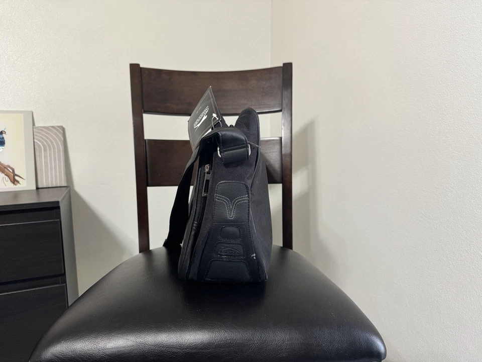 Bandolera vintage azul Slagenzer para computadora Foto 3 de 4