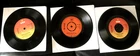 Bob Dylan bundel lot 3x 7" Vinyl Single river flow-love in vain baby stop crying