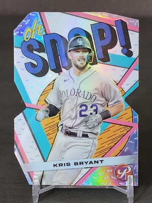 2023 Topps Pristine - Die-Cut Oh, Snap! Kris Bryant #OS-12