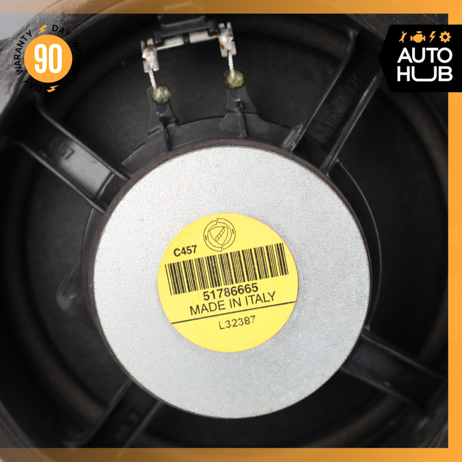 08-19 Maserati GranTurismo M145 Door Sound Speaker 51786665 OEM
