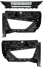 SET Lüftungsgitter GITTER Stoßstange vorne Für  VW POLO AW 09.2017-05.2021