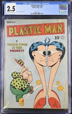 Plastic Man 22 Quality Comics March 1950 - CGC 2.5